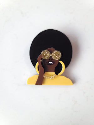 Coco Brooch - Kim Hawthorne BlingFling