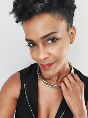 Triple Threat Multi Tri-Tone Choker Necklace