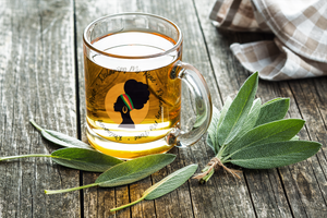 Reclaiming My Peace Soul Goddess Clear Glass Mug
