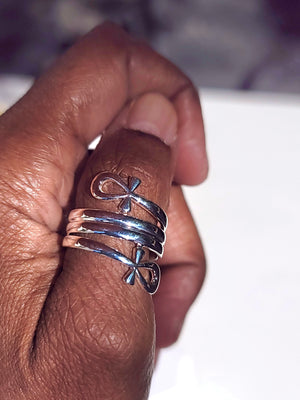 Silver Ankh Ring