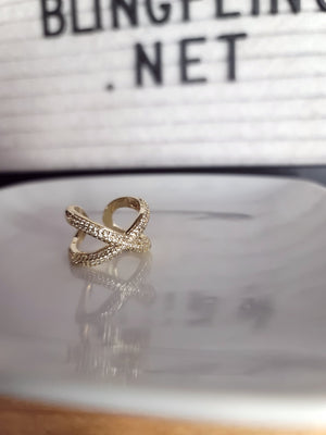 Zircon Kisses Ring - White