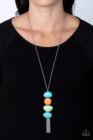 Kim Hawthorne BlingFling - Hidden Lagoon Multi Necklace - Paparazzi Accessories